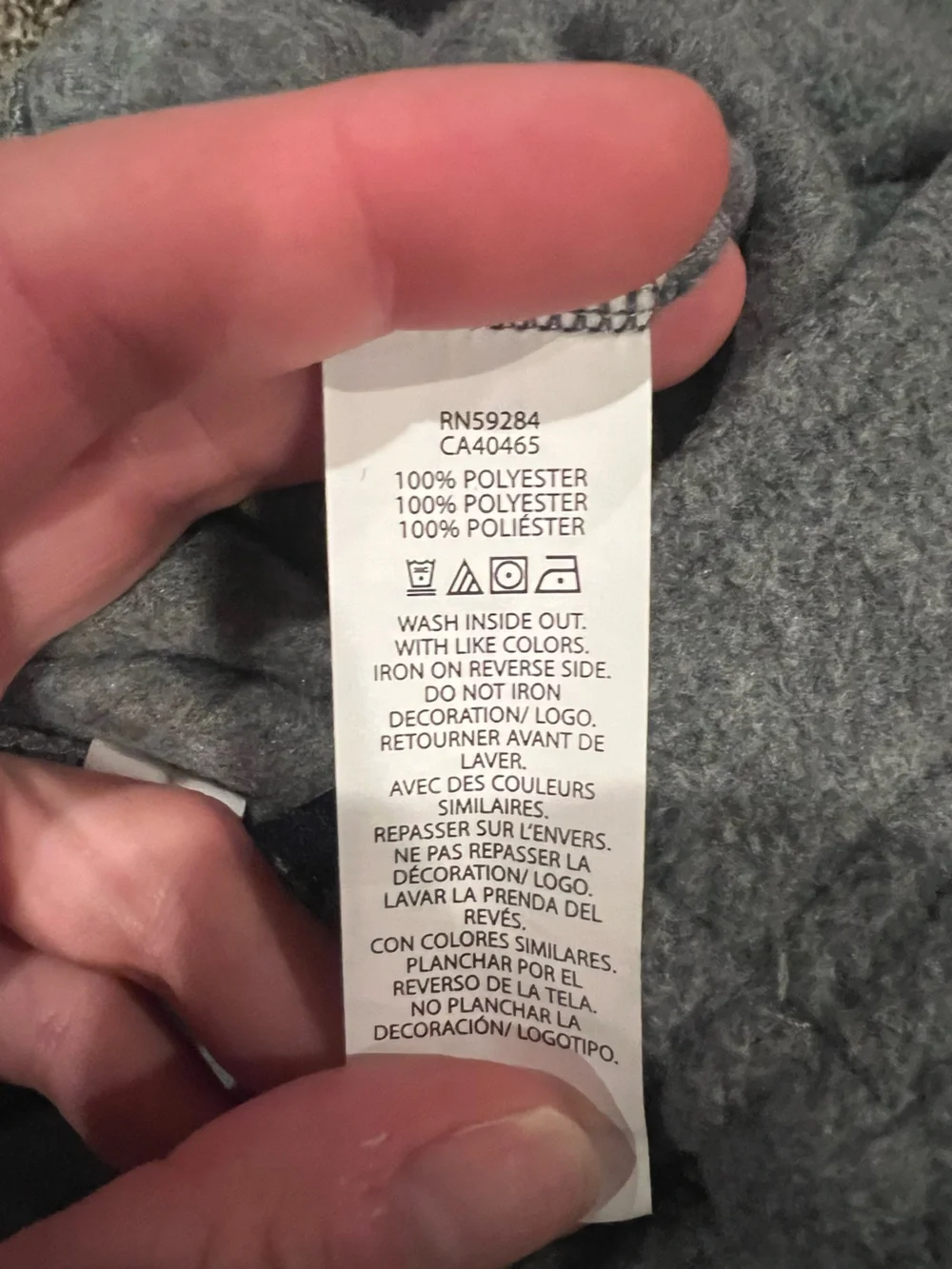 The Children's Place Gray Cozy Fleece Joggers